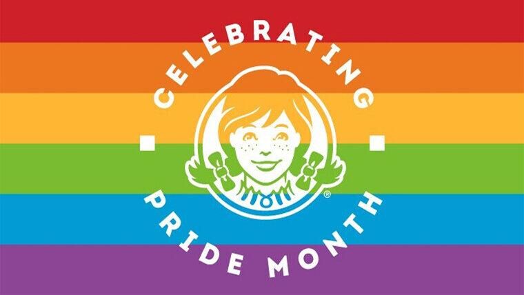 Wendy's Pride logo