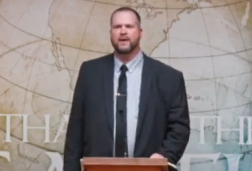Preacher tells congregants to cut ties with LGBTQ+ children while shouting slurs