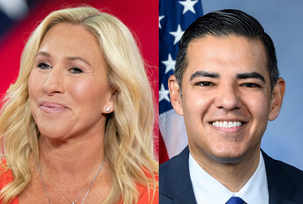 Rep. Marjorie Taylor Greene/Rep. Robert Garcia