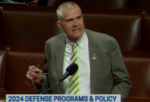 GOP Congressman says trans people in the military could launch ICBM missiles on everyone