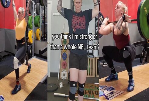 Cis powerlifter epically defends trans women while eviscerating haters who accuse her of being a man