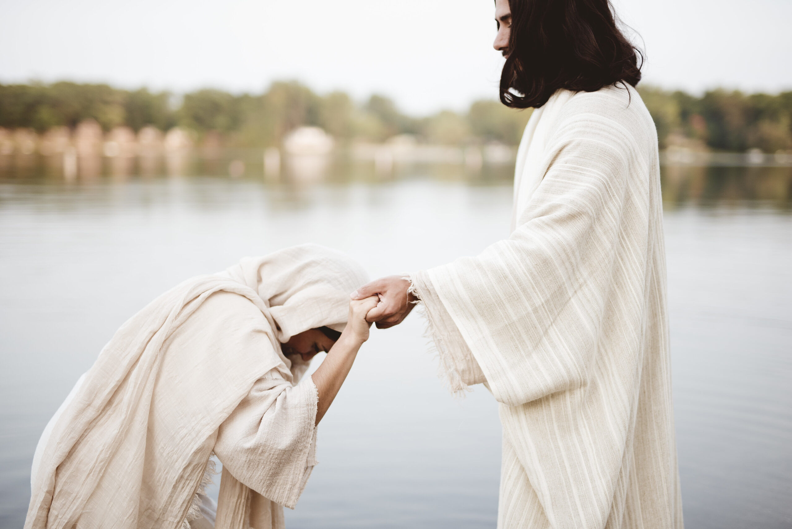 Jesus shows love to a trans woman