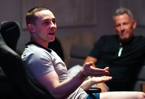 Adam Rippon blasts Lance Armstrong for “transphobic” comments not aired on “Stars on Mars”