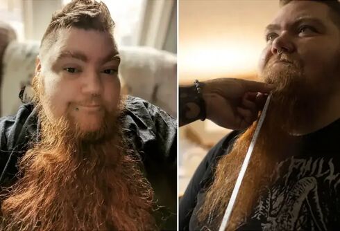 Queer woman breaks Guinness World Record for longest female beard