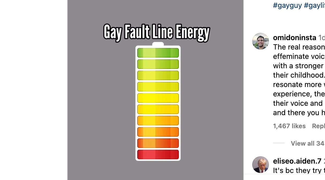gay fault line energy