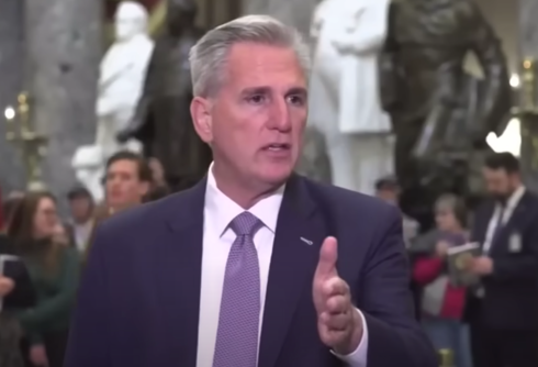 McCarthy flip-flops after he’s busted for supporting Santos while saying indicted Dem. must resign