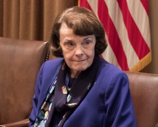 Sen. Dianne Feinstein in 2018
