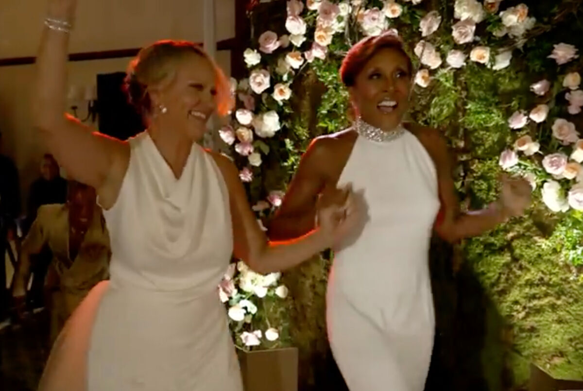 Robin Roberts and Amber Laign Wedding Reception Photos, Details (Exclusive)