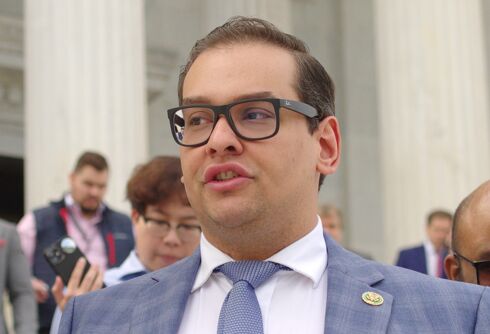 Gay congressman cosponsors bill to stop expelled members like George Santos from getting a pension
