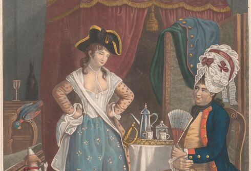 Queer men flocked to these secret 18th-century gay clubs to mingle, have sex, & mock straight people
