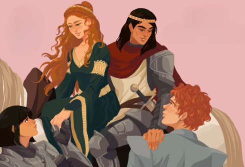 A Medieval cover-up with jousting & queer romance hits bookshelves