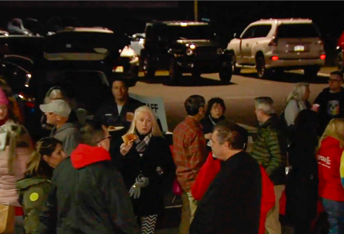 People tailgated at a school board meeting to watch new members reverse extremist policies