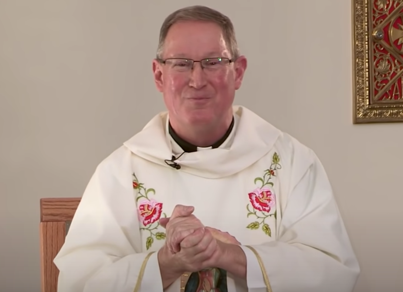Fr. Mark Payne smiling