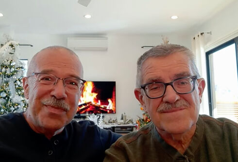 These gay grandpas have the sweetest holiday message you’ll hear this year