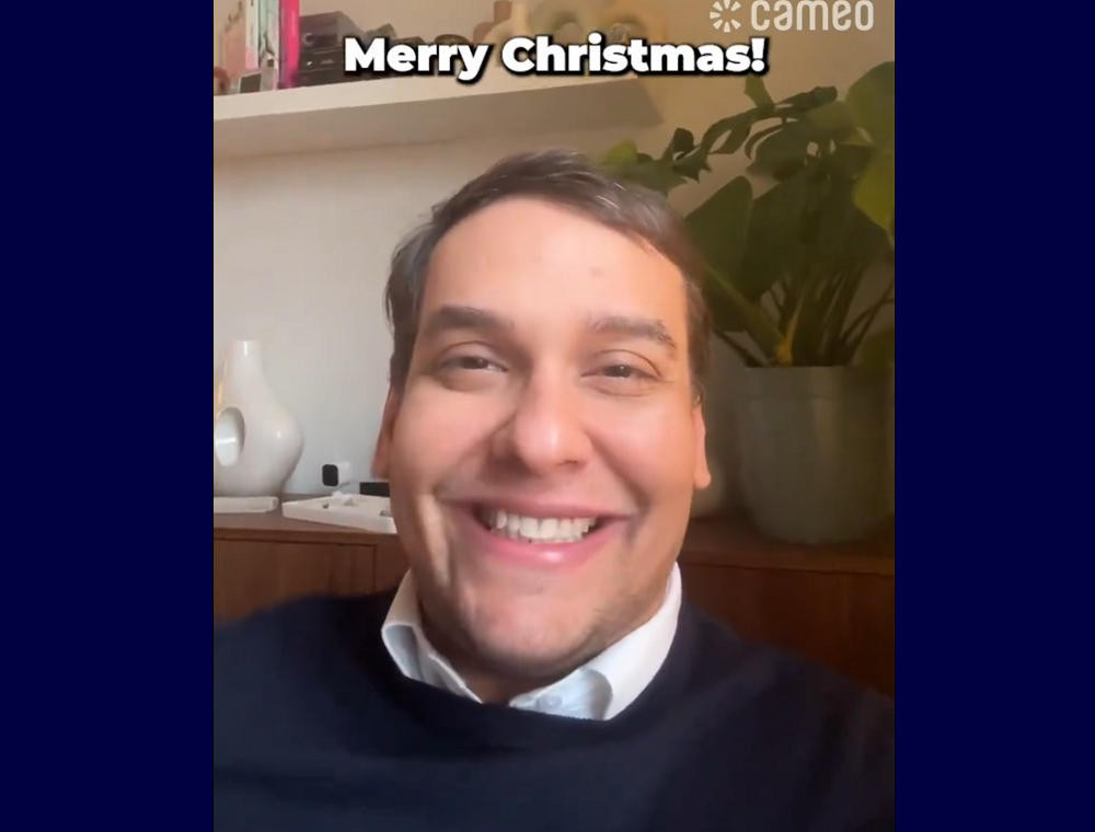 George Santos on Cameo