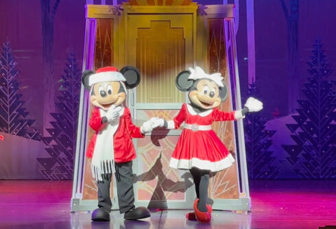 Disney World cut “gay” from “Deck the Halls” lyrics in new holiday show