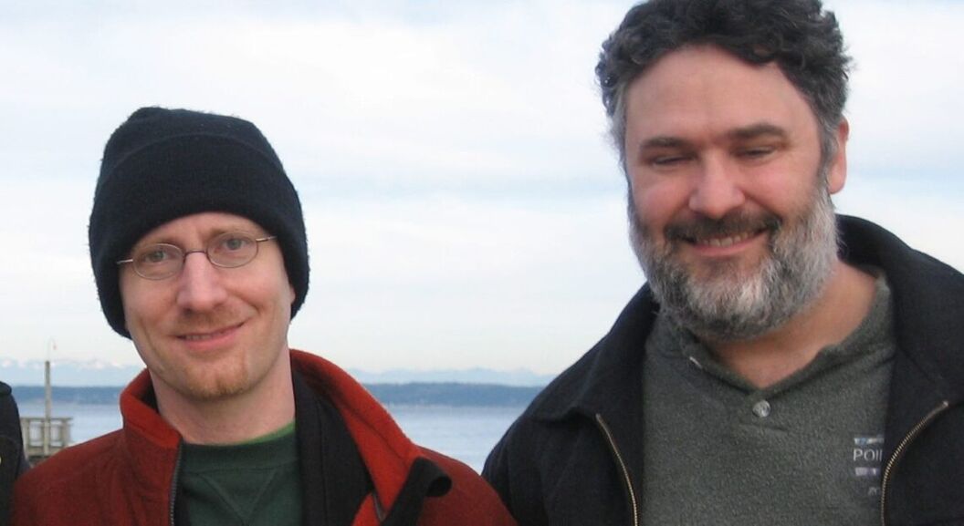 Me and Tom, a few years back. 