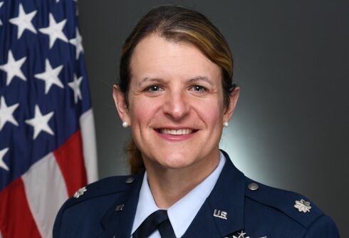 History-making trans Space Force colonel refuses to back down from right-wing haters