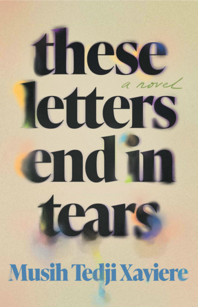 The cover of "These Letters End in Tears." 