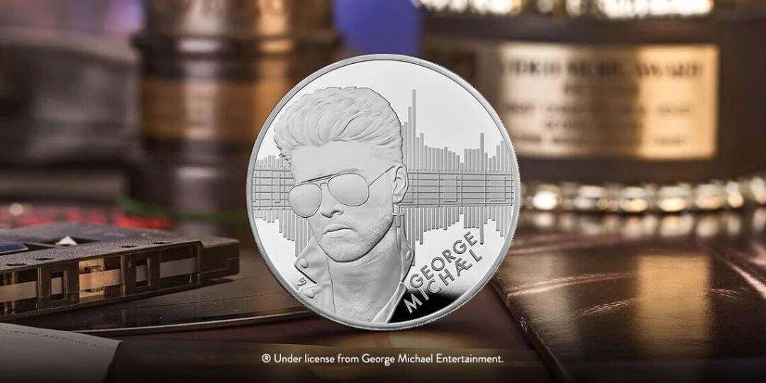 George Michael commemorative coin