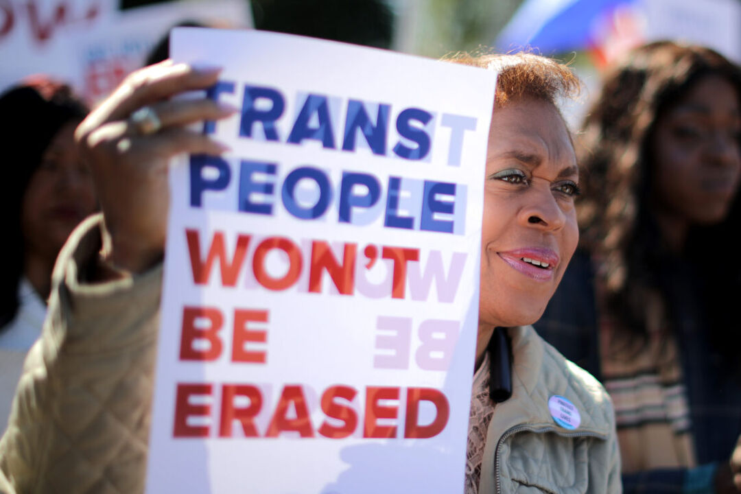 National Center for Transgender Equality rally