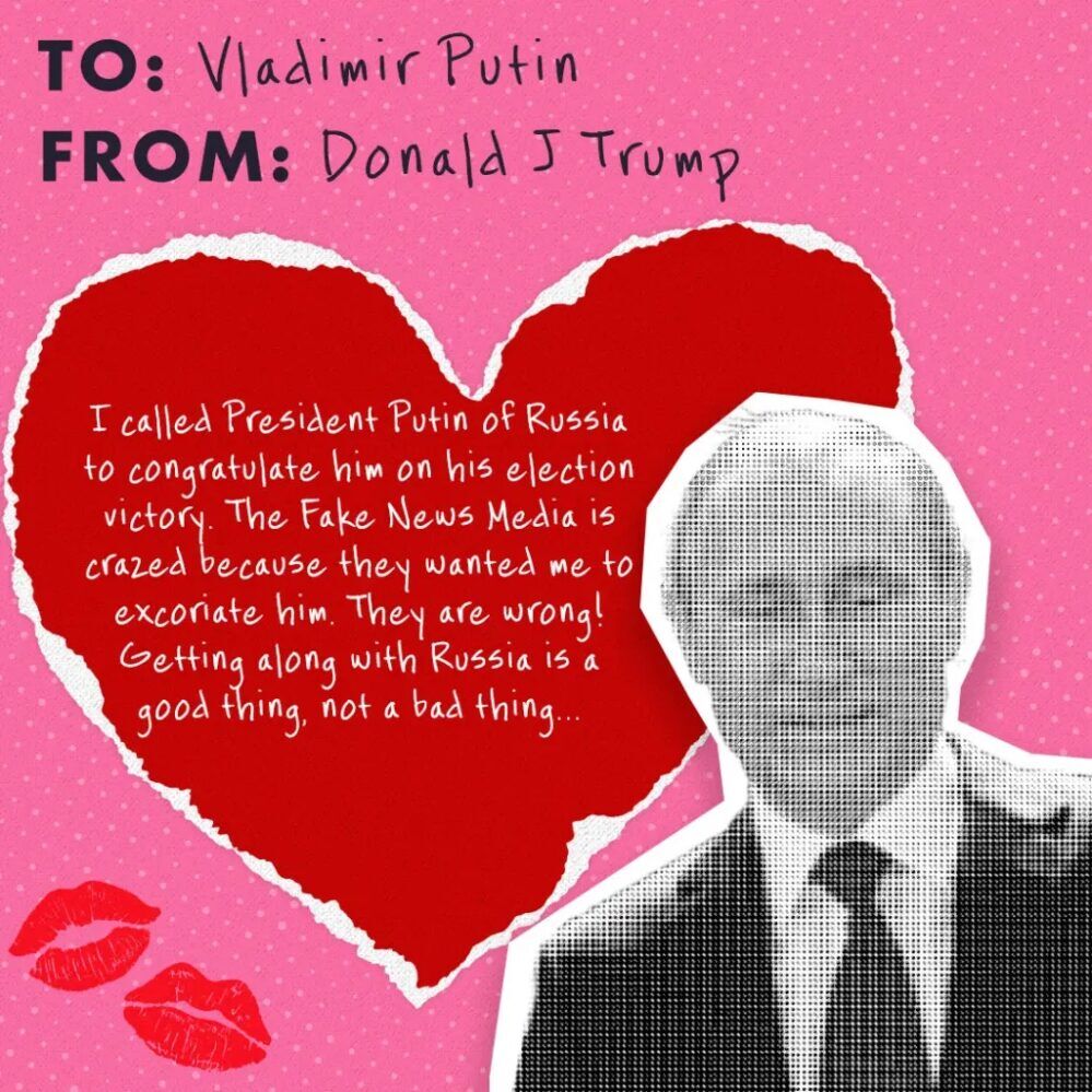 Nikki Haley Trolls Donald Trump With Homoerotic Valentines Day Cards To His Favorite Dictators