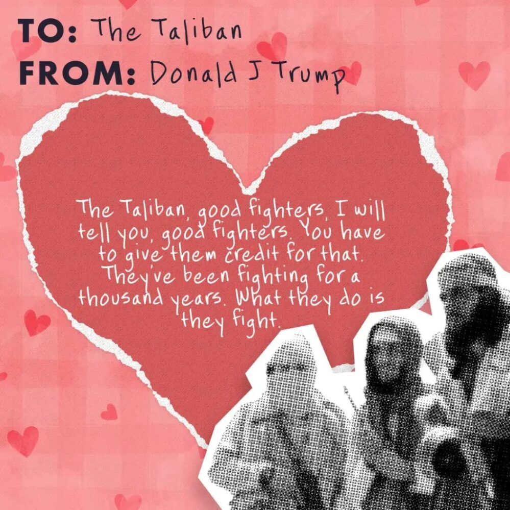 Nikki Haley's Valentine's Day cards from former President Donald Trump to dictatorial world leaders.