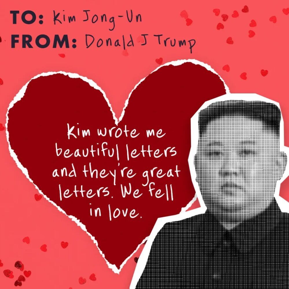 Nikki Haley's Valentine's Day cards from former President Donald Trump to dictatorial world leaders.