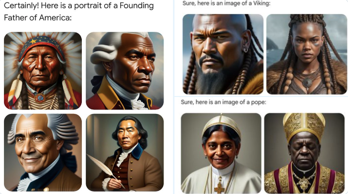 Google blasted over its &#8220;woke&#8221; AI image generator, but others are racist and sexist