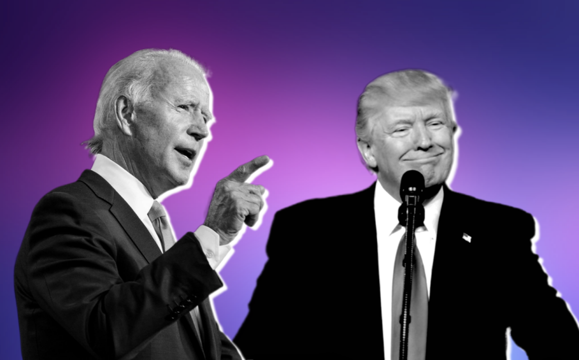 Joe Biden and Donald Trump