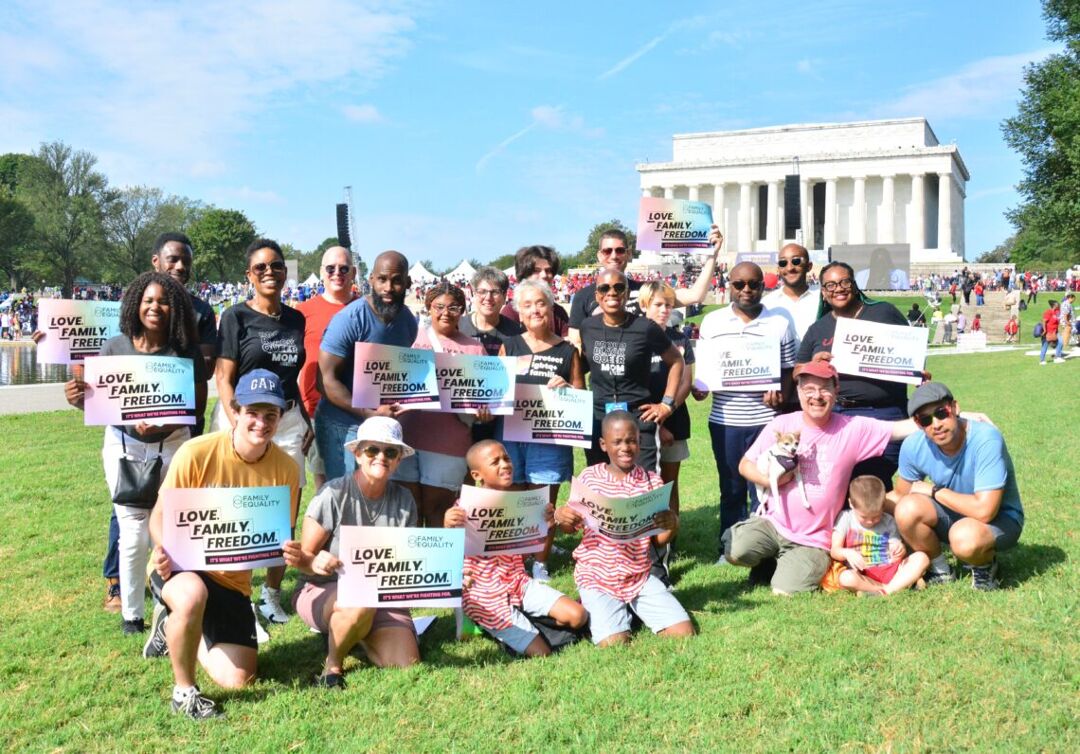 Family Equality commemorates the 60th anniversary of the March on Washington.