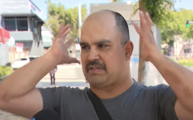 David Velasquez is a bald hispanic man
