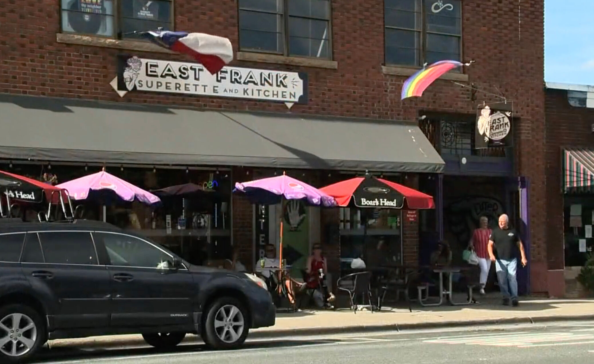 The East Frank Superette and Kitchen in Monroe, North Carolina.