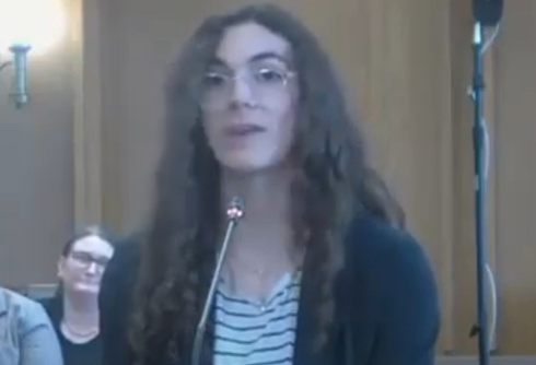 This trans teen delivered a powerful speech in the state senate & helped defeat an anti-trans bill