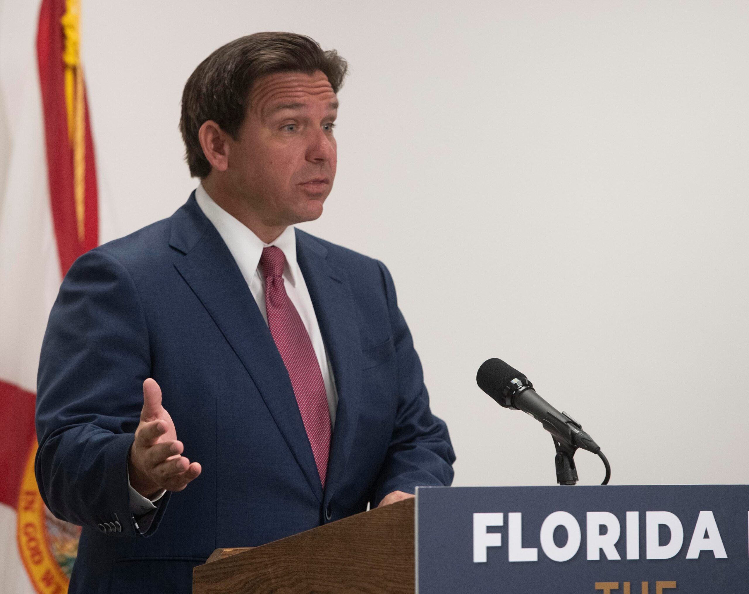Governor Ron DeSantis visits Pensacola’s Warrington Preparatory Academy to discuss the passage of HB1285. The bill will beef up turnaround schools, restrict book challenges, and allow for military-friendly schools or Purple Star school districts.