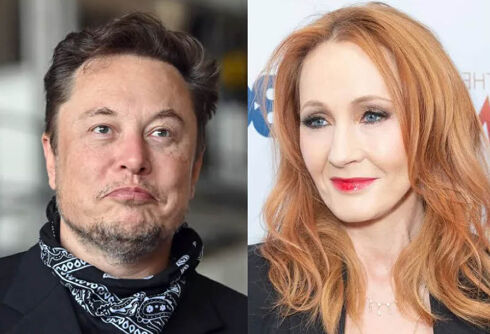 Transphobe Elon Musk tells J.K. Rowling to tone down her transphobia