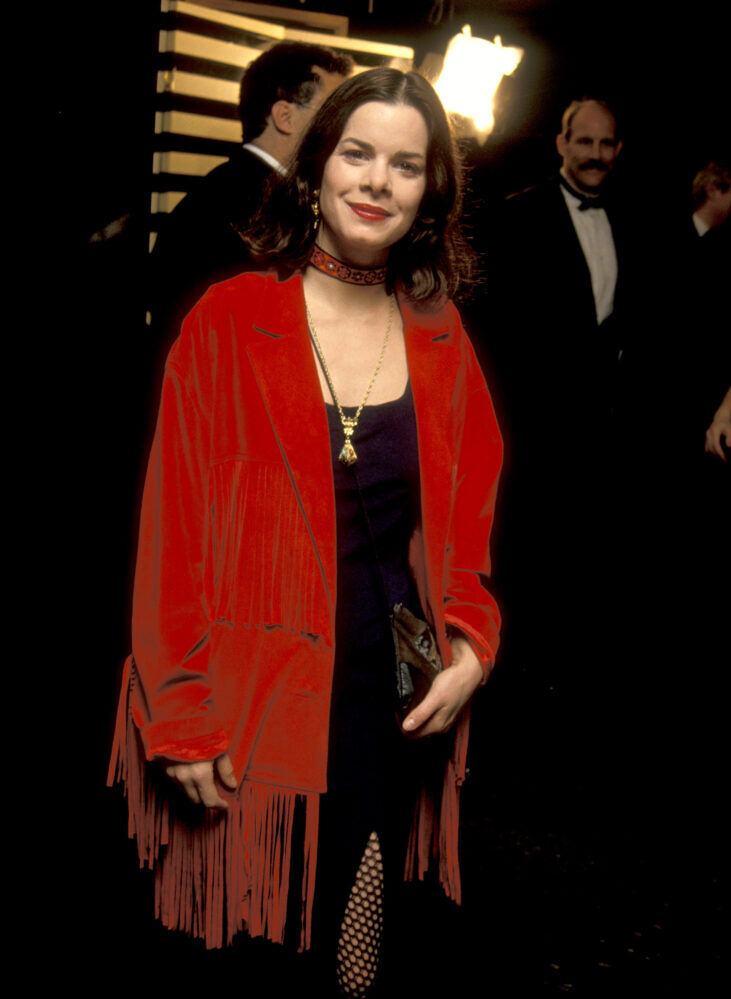 Marcia Gay Harden at the premiere of "Angels in America," 1993.