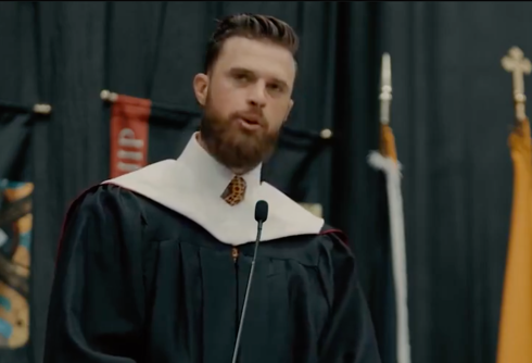 NFL player rants about Pride Month celebrating “deadly sins” in graduation speech as audience groans