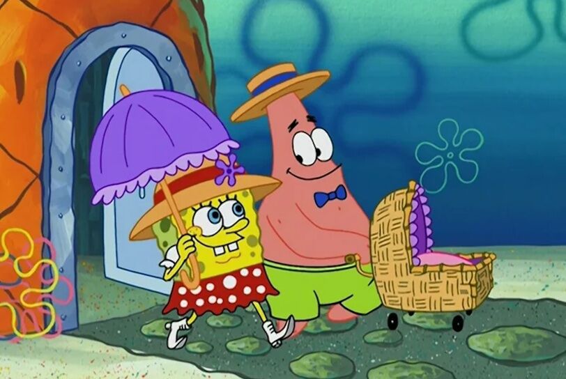 SpongeBob Squarepants and Patrick Star, is spongebob gay?