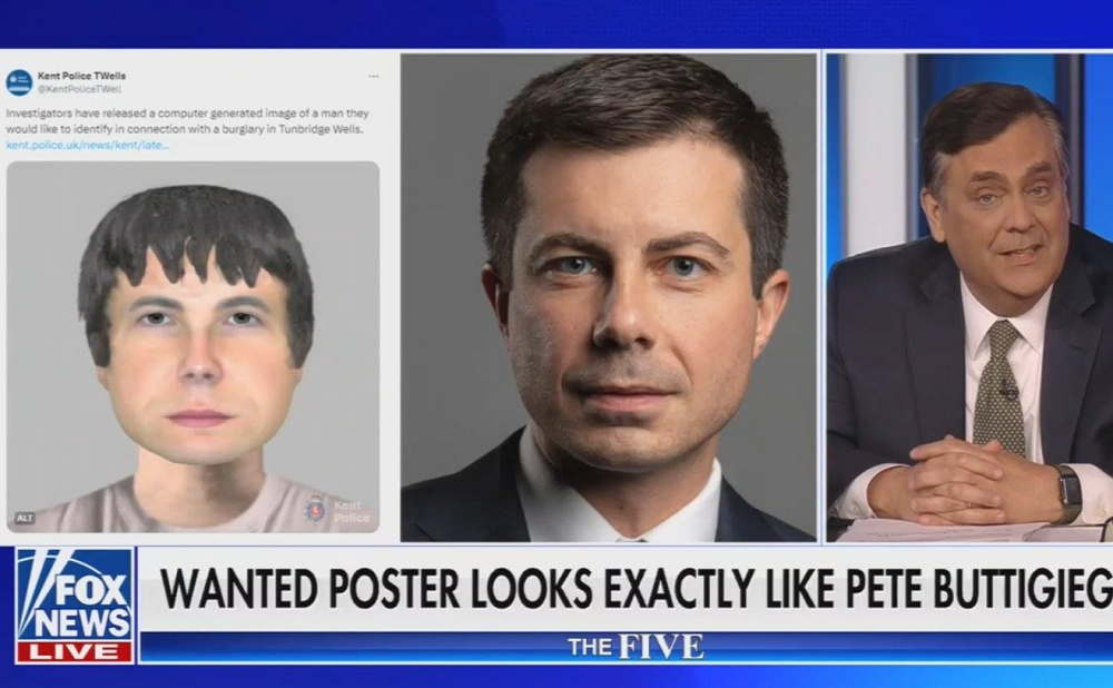 Does Pete Buttigieg really look like this burglary suspect?