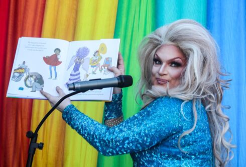 Guinness just recognized this drag queen story hour as the biggest ever