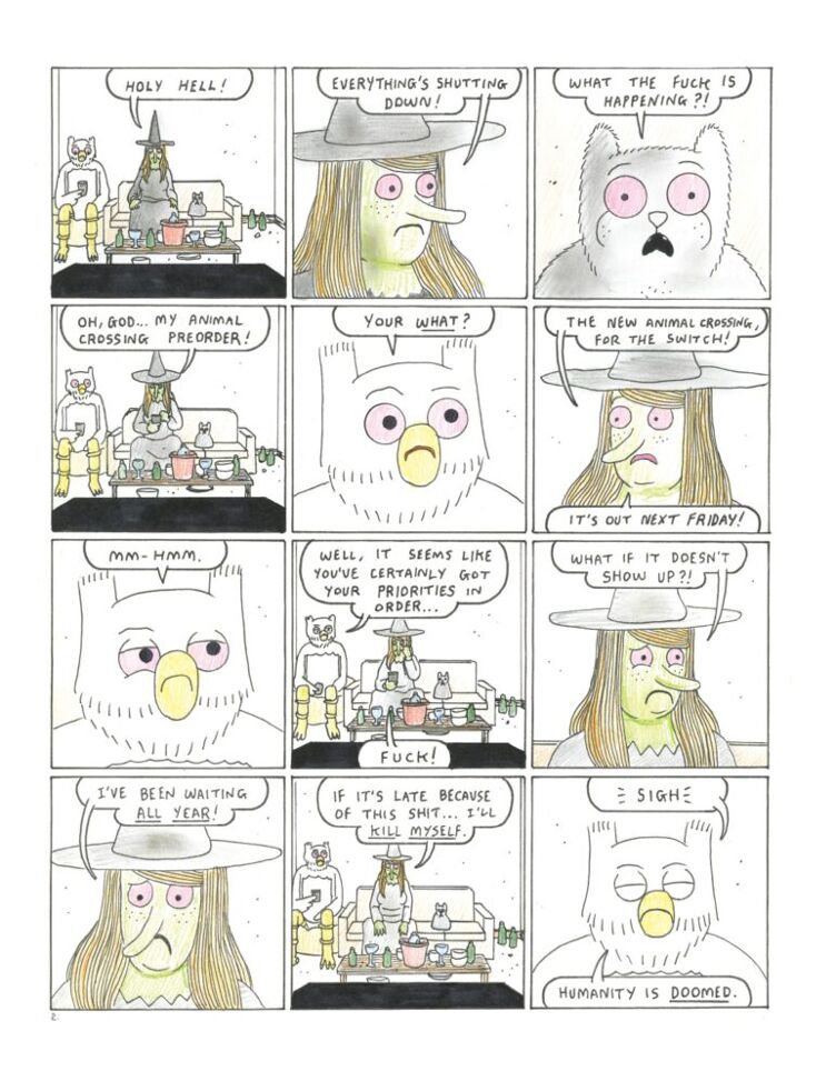 Simon Hanselmann lgbtq+ cartoonists