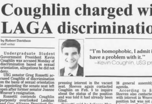 GOP candidate proclaimed himself homophobic. Then he claimed he was “persecuted.”