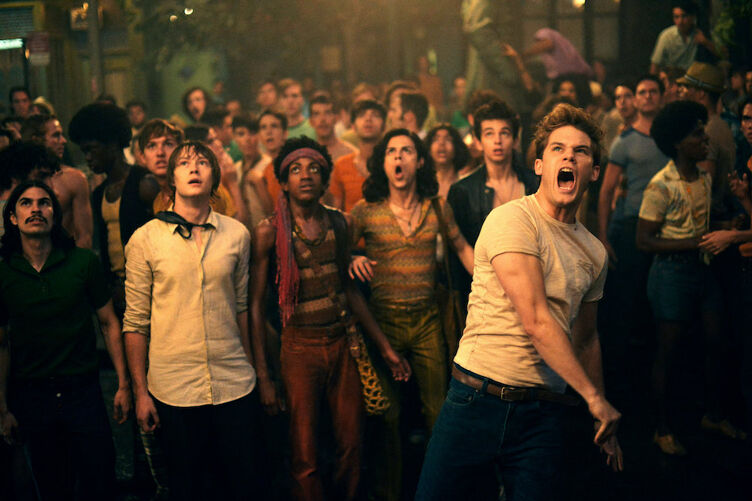A controversial scene from Roland Emmerich's 2015 film <em>Stonewall</em> has a white cis gay teen throwing the first brick at the uprising.