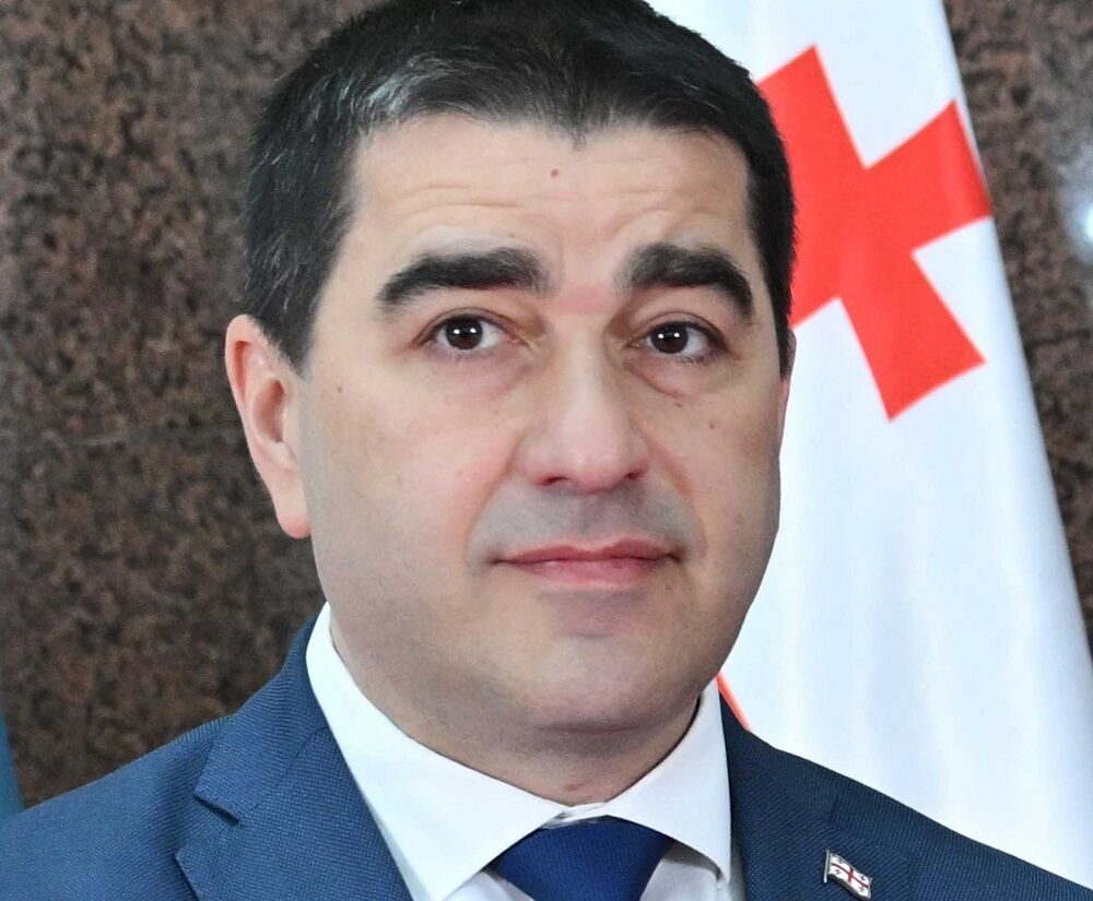 Speaker of the Parliament of Georgia, Shalva Papuashvili, April 2024