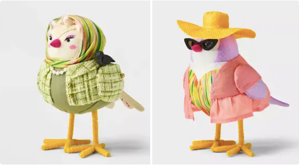 Target's Movie Star and Beach Poolside Featherly Bird Friends
