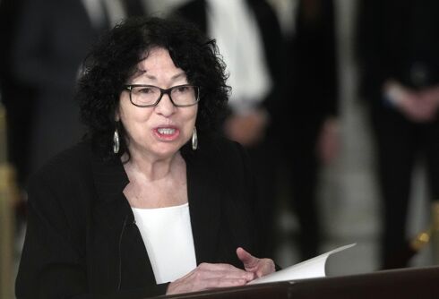 Sonia Sotomayor issues a “clarion call” on the threat to marriage equality
