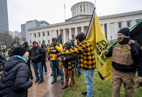 The number of hate groups in the U.S. has almost doubled in two years