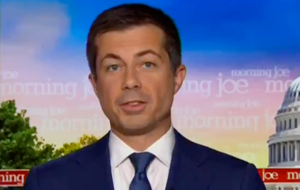 Pete Buttigieg mocks &#8220;tough&#8221; Trump for pulling out of debate with Kamala Harris