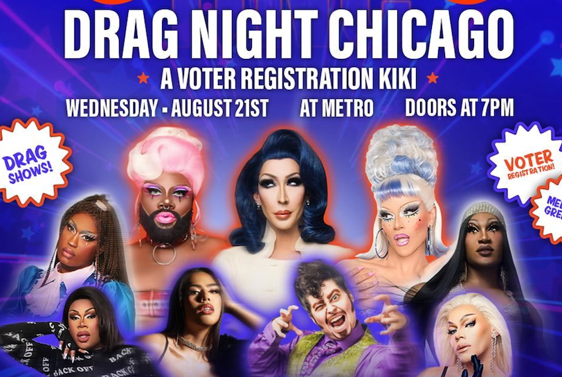 A promotional image from the Drag PAC event.